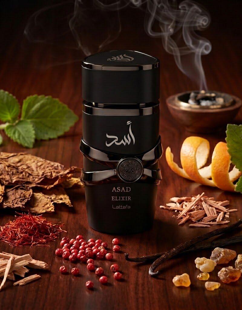 Asad Elixir Eau de parfum homme Lattafa100ml