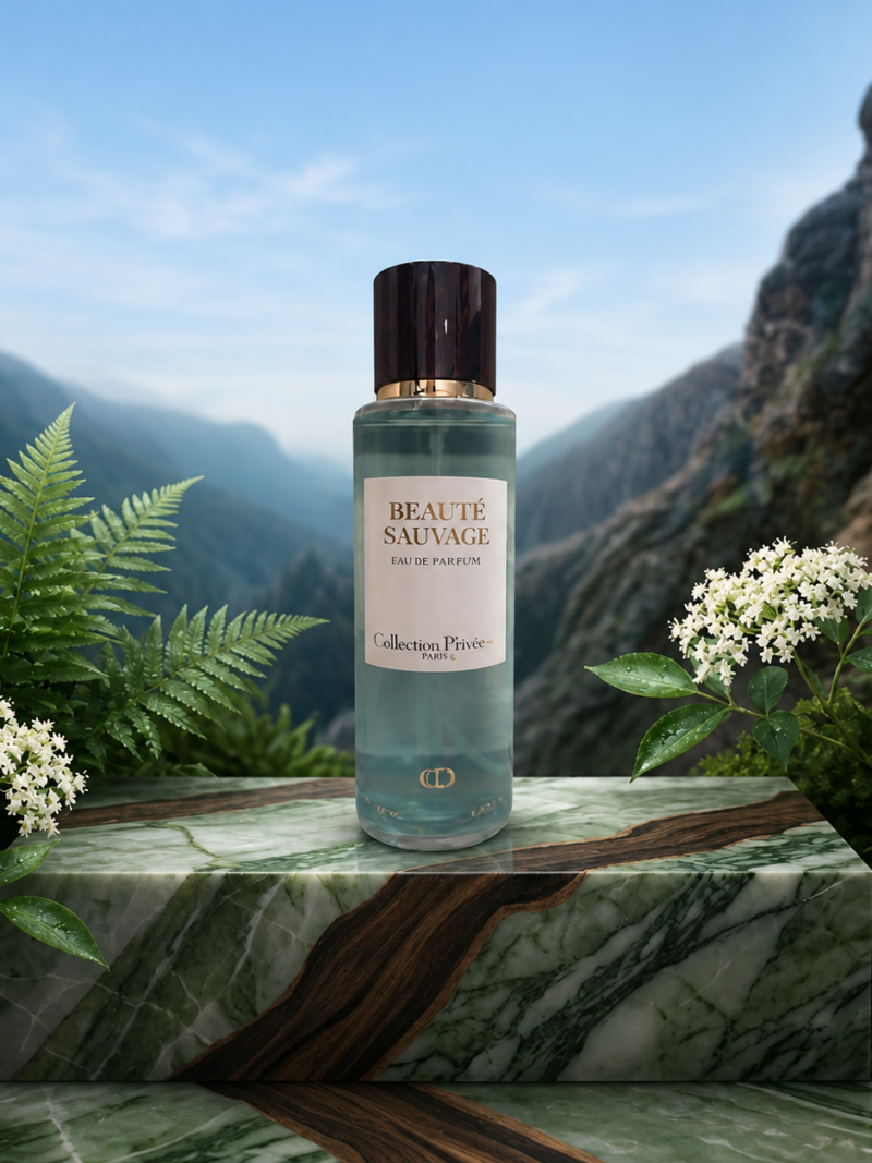 Brume parfumée Beauté Sauvage collection platinium