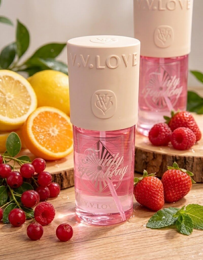 Brume parfumée Fruity Symphony V.V. Love 250ml agrumes et fruits rouges