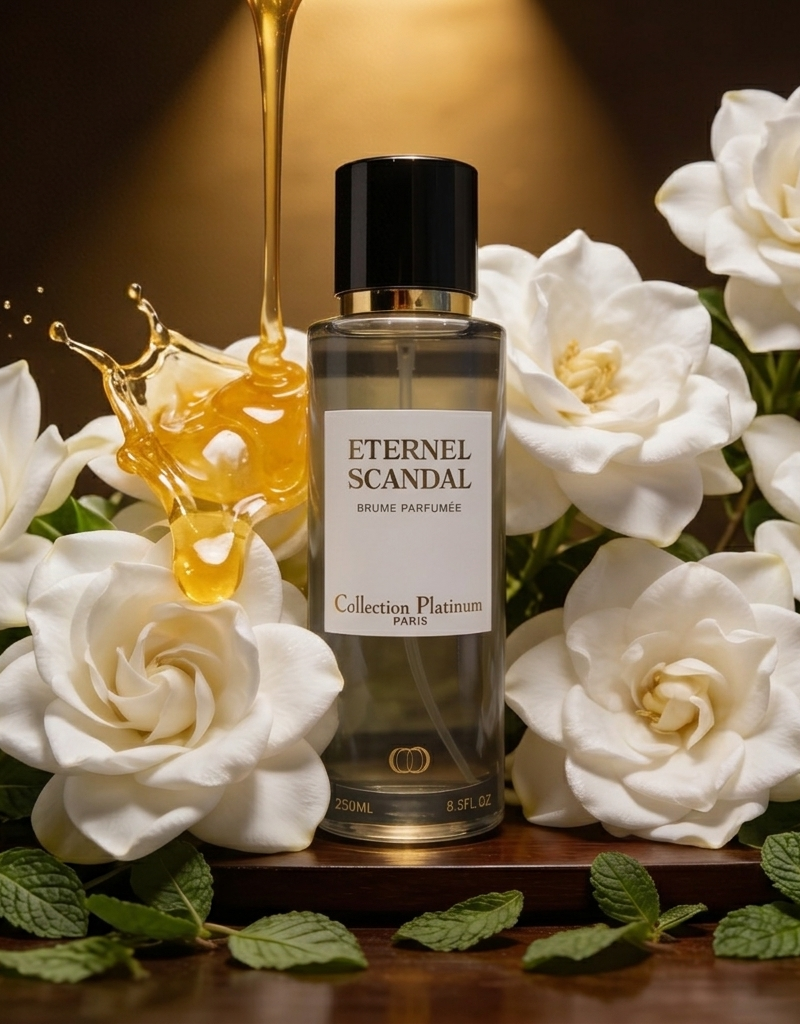 Brume parfumée Eternel Scandal collection platinium