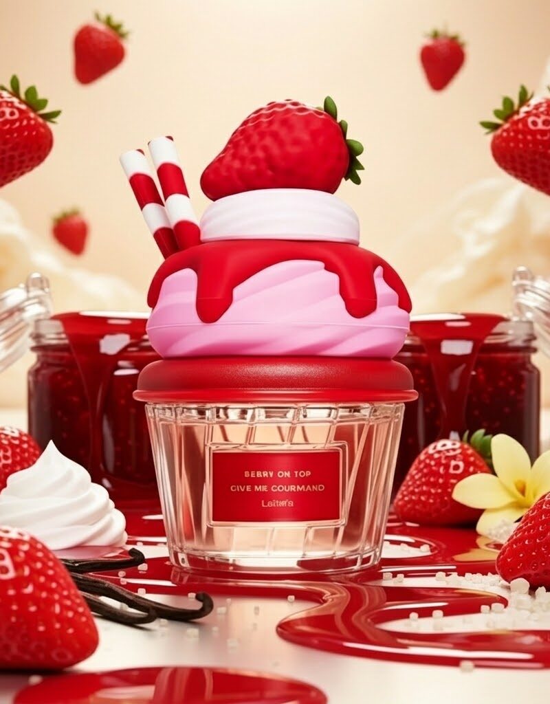 Give me gourmand berry on top Lattafa