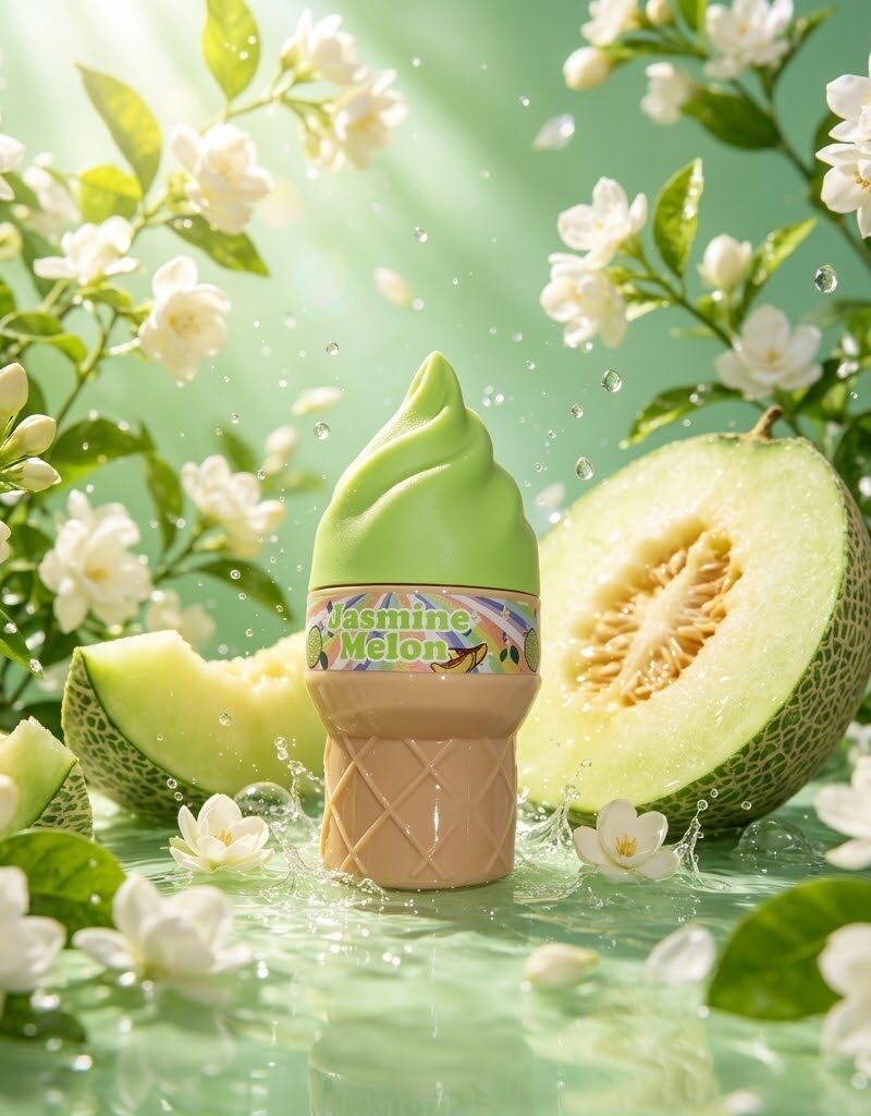 Flacon Eau de Toilette senteur Jasmin et Melon frais 100ml"