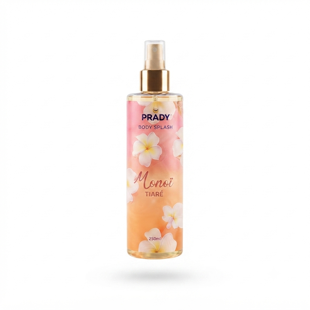 Brume parfumée Prady Monoï Tiaré pour l'été